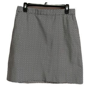 Chadwicks Black and White Patterned Skirt